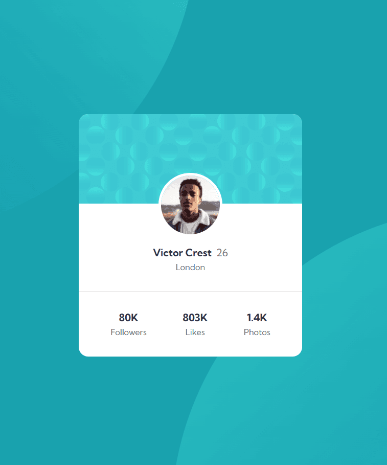 Profile Card Component